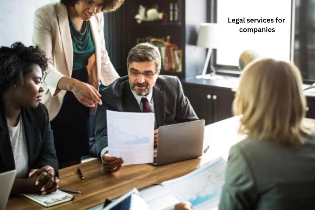 Legal services for companies