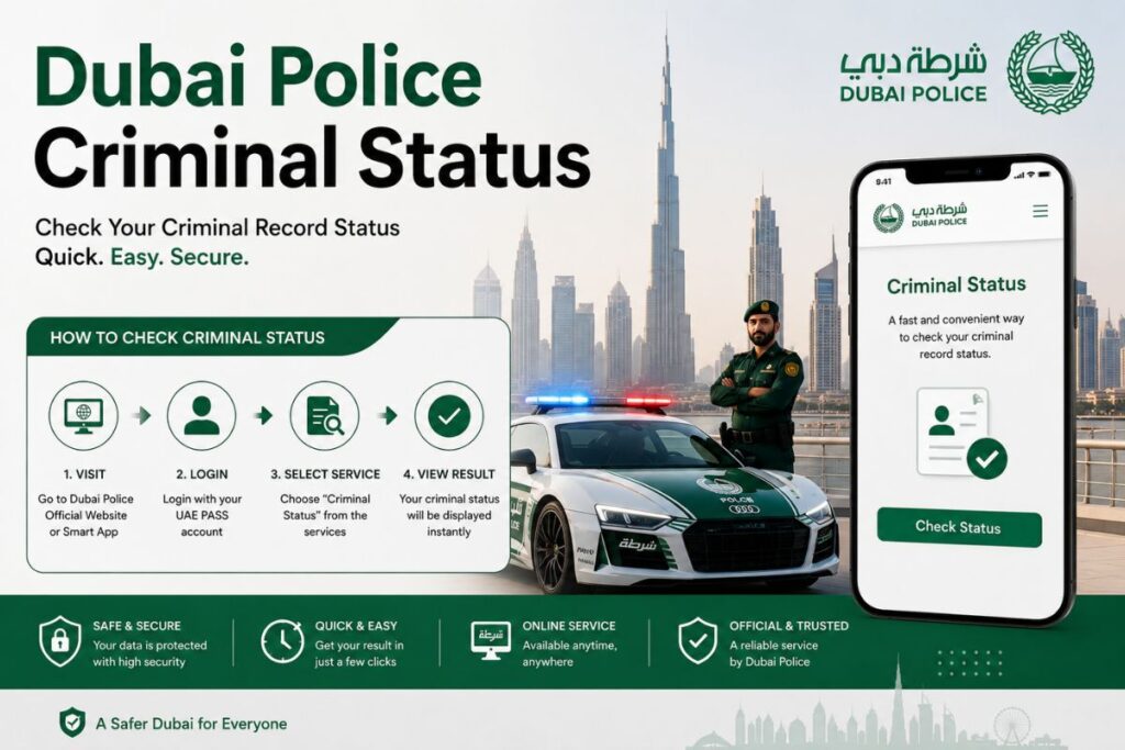 Dubai Police Criminal Status