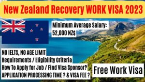 New Zealand Recovery Visa