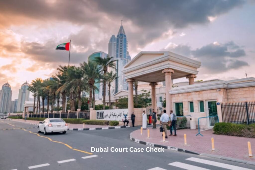 dubai court case check