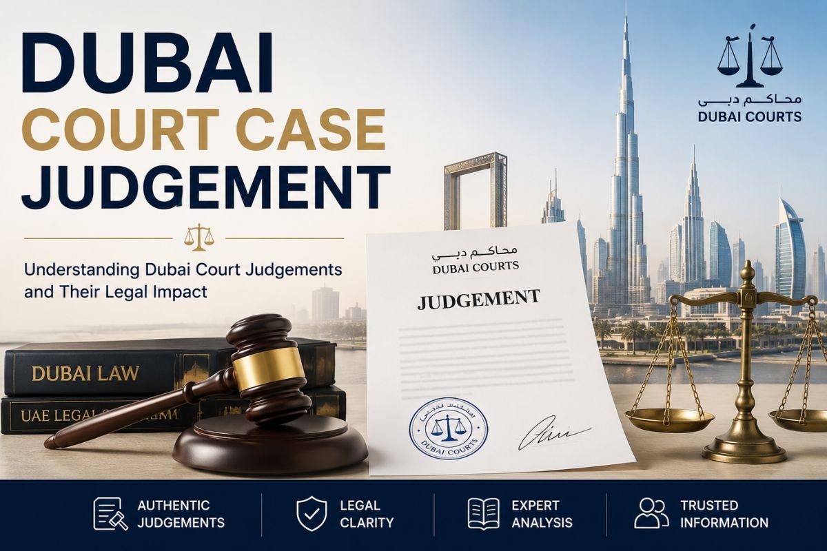 Dubai Court Case Judgement