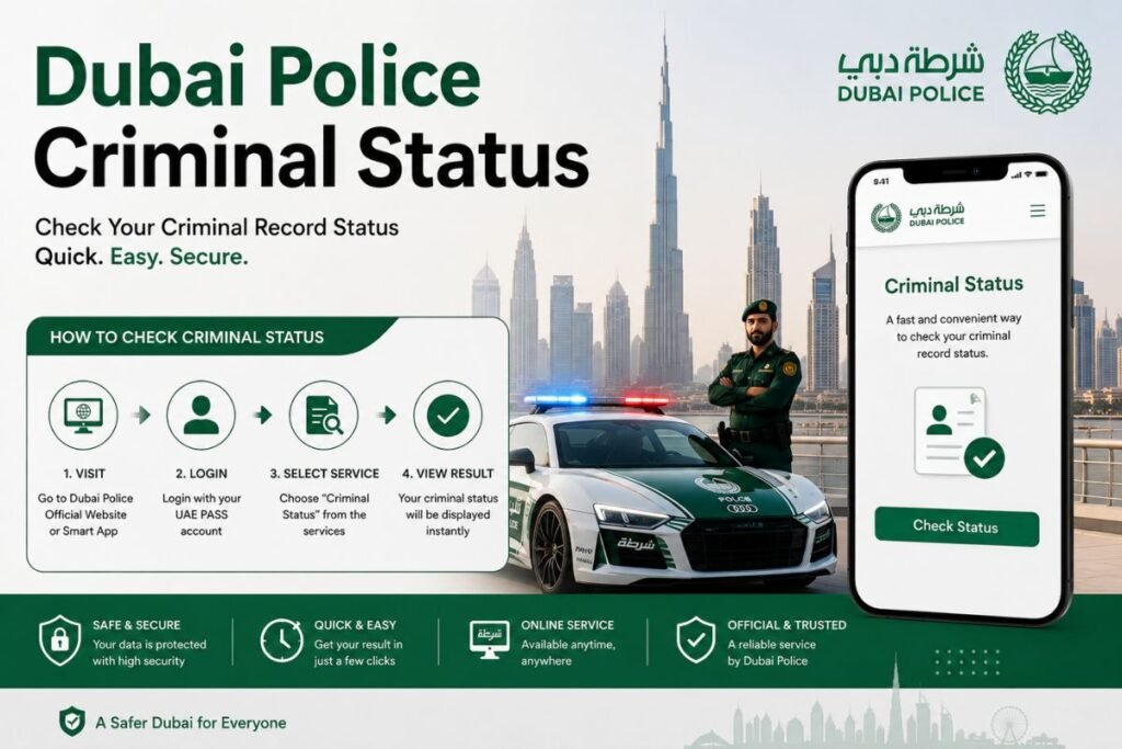 Dubai Police Criminal Status